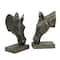7.75" Antique Brass Horse Bookend Set by Ashland®
